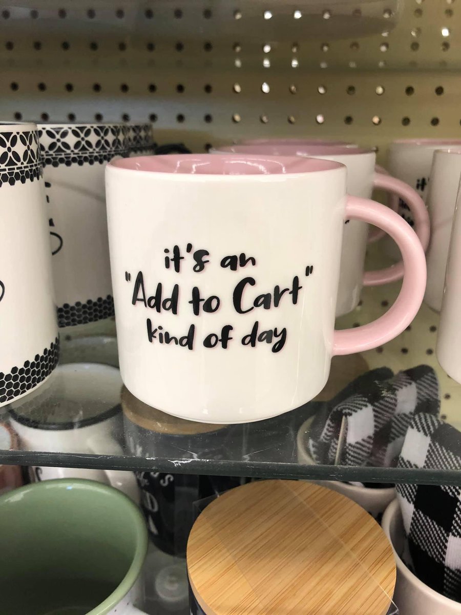 OutLookBetter's tweet image. I like the thoughts on this mug and I can relate, but they really need  a “it’s a ‘Buy it now’ kind of day.”