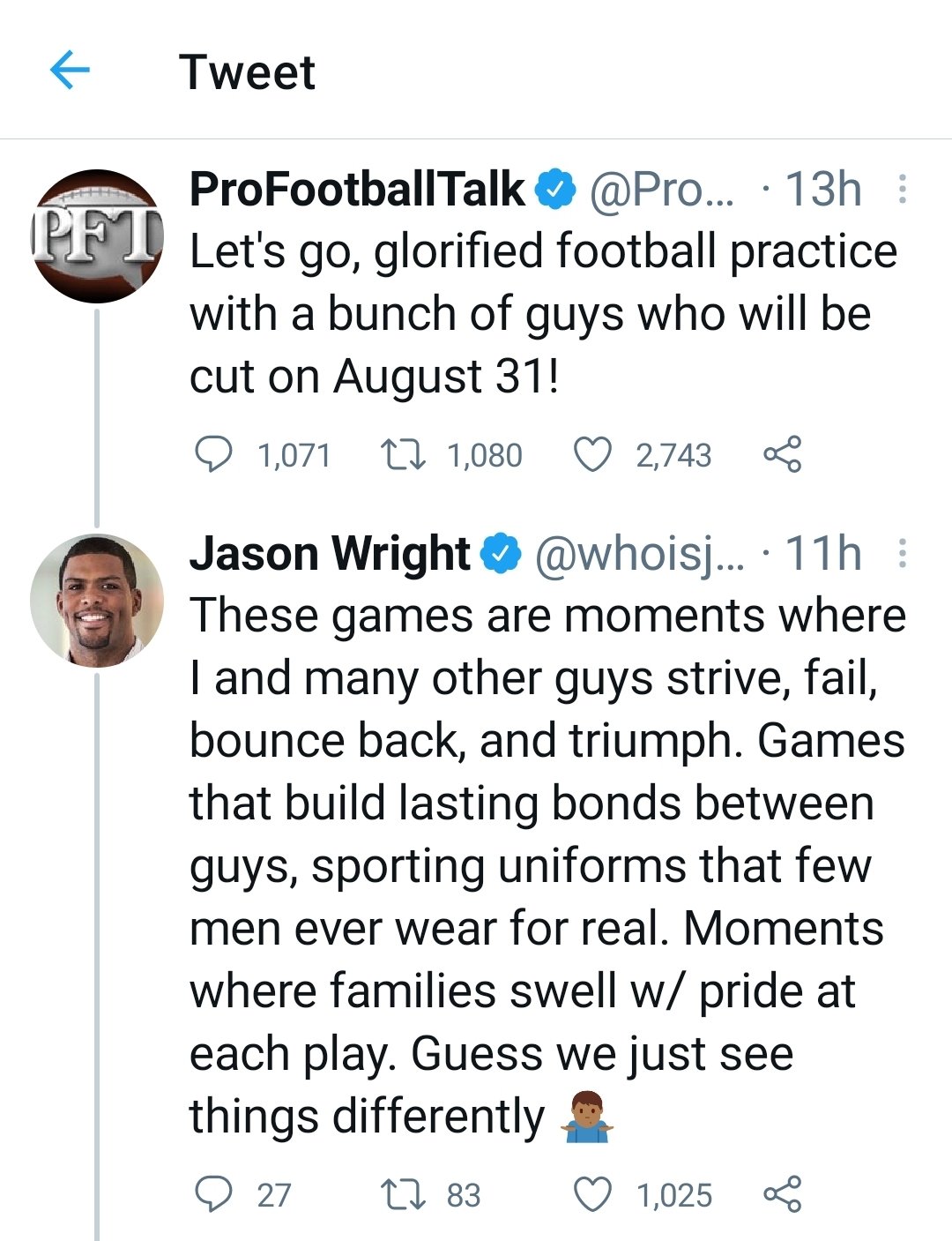 Profootballtalk twitter deals