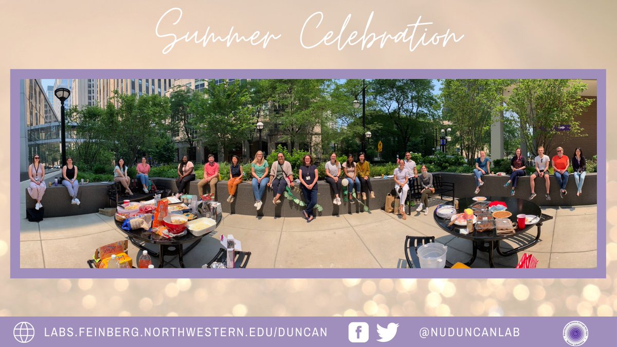 NUDuncanLab's tweet photo. The #NUDuncanLab held a summer celebration to thank our summer volunteers, Emmett, Rebecca, and Adebukola for their dedication and exceptional work on their research projects! 🎉 

@NU_CRS @KMVelez05 @LuTracyZhou @wagnersr @FarnersRiera 
#Celebration #ReproductiveScience #Summer https://t.co/djEutBngHZ
