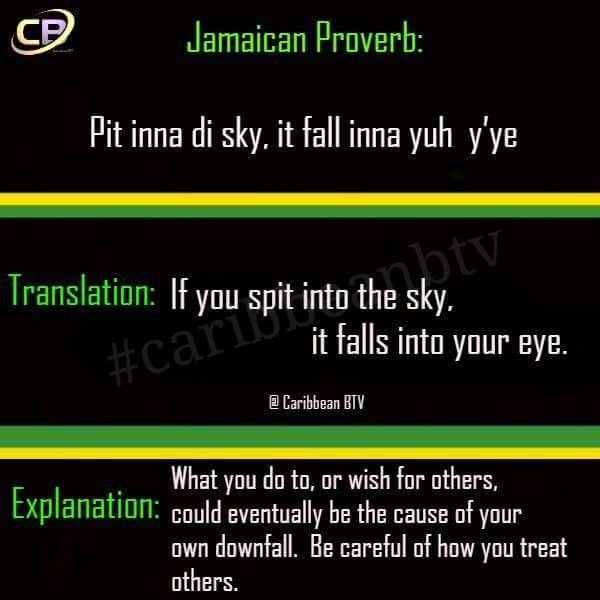 SciTechMEAC's tweet image. 🇯🇲🇯🇲🇯🇲 ✊🏽 Happy 59th Jamaican Independence Day! ✊🏽 🇯🇲🇯🇲🇯🇲
Here are some of my favourite proverbs: