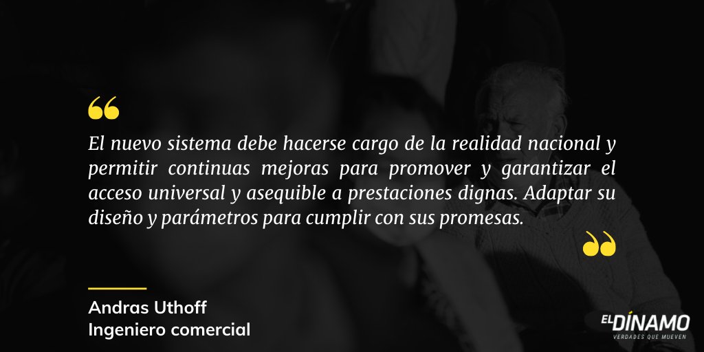 📝 OPINIÓN | Lee "El camino para un nuevo sistema de pensiones" de <a href="/Andrasut/">Andras Uthoff Botka</a> 👉 bit.ly/3ipX13p