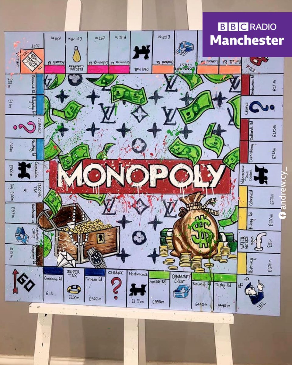 BBC Manchester (@bbcradiomanc) on Twitter photo It's #Monopoly but with a #Wythenshawe twist! 🎲 🎩
<a href="/andrew_cyprus/">Andrew Cyprus</a> has reimagined the board with the town's roads and landmarks ⬇️
bbc.in/manclistenlive It's #Monopoly but with a #Wythenshawe twist! 🎲 🎩
<a href="/andrew_cyprus/">Andrew Cyprus</a> has reimagined the board with the town's roads and landmarks ⬇️
bbc.in/manclistenlive