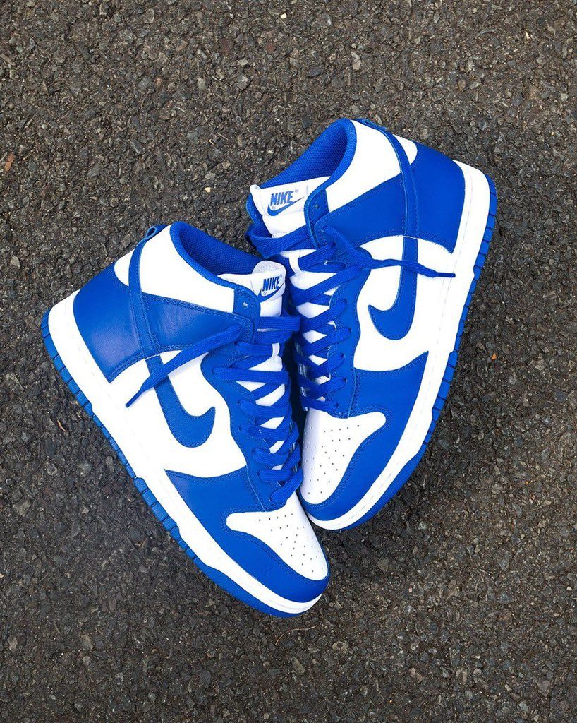 SneakerShouts's tweet photo. Restock at 10am EST. via Snipes 
Nike Dunk High “Game Royal" 

BUY HERE: https://t.co/mHnnGzlcmT https://t.co/55vCGtn7ng