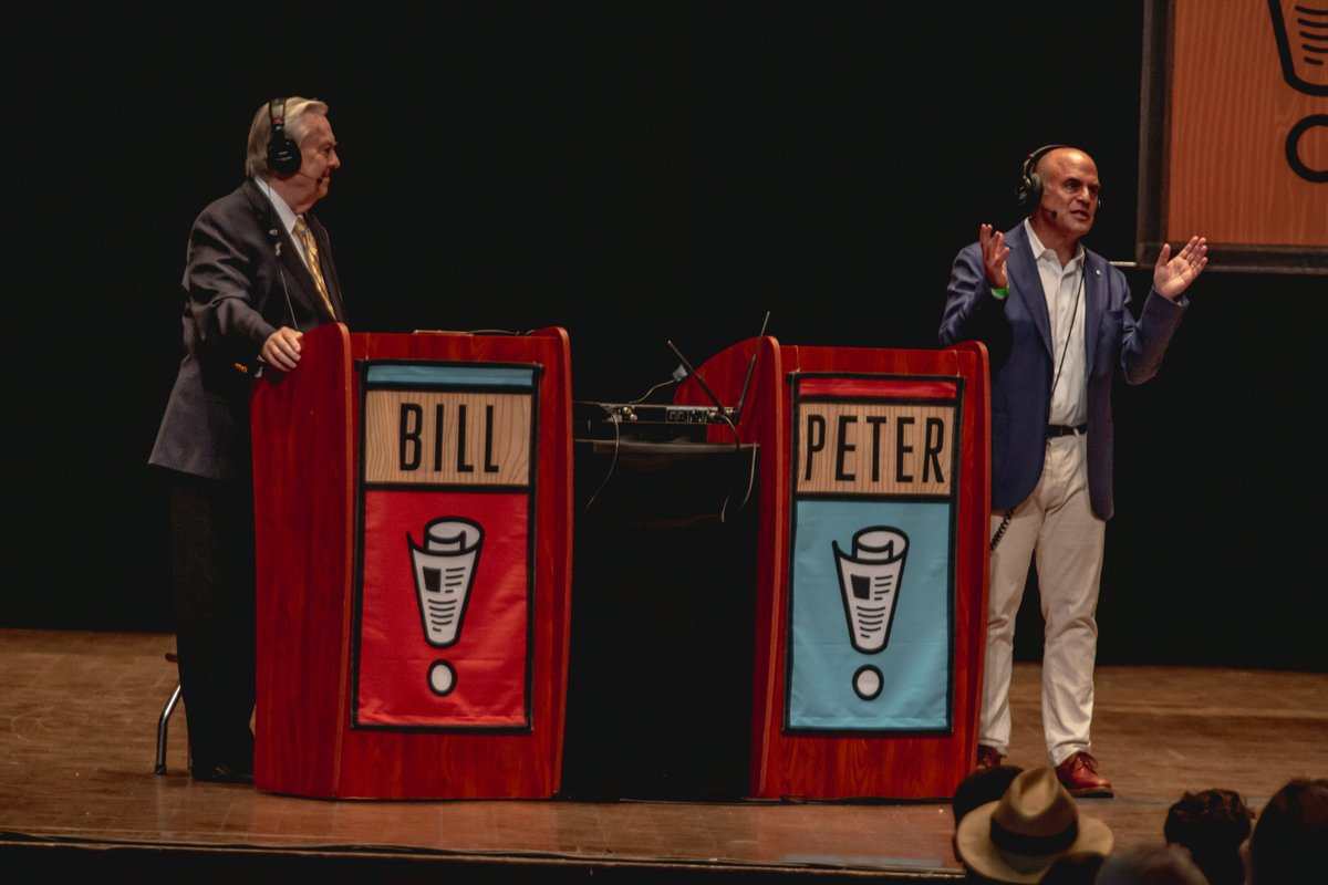 It was a pleasure to host <a href="/waitwait/">waitwait</a>'s first live show back in 17 months. Certainly worth the wait (wait) 😋

📸Jordan August Photography