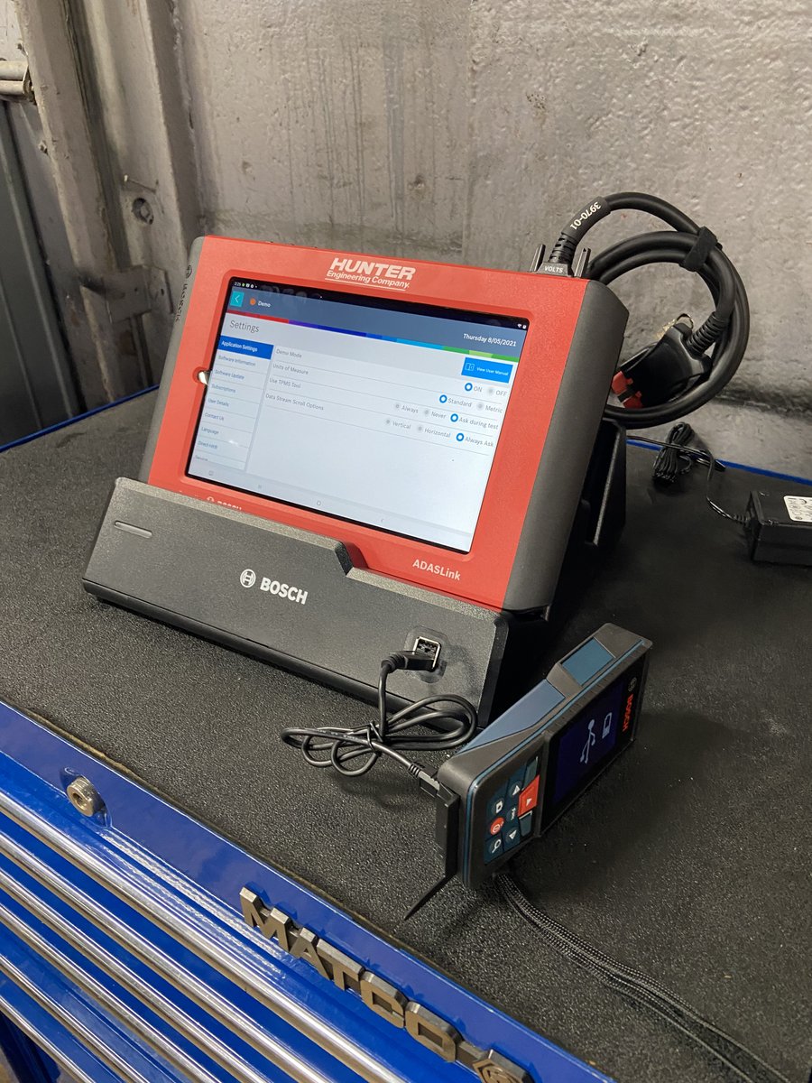 ChesapeakeAE's tweet photo. Two more shops added Hunter Engineering Company ADAS Calibration System in Maryland yesterday! Bob Bell Automotive &amp; Jones Junction were trained on ADASLink and DAS 3000 equipment that is a result of Hunter Engineering   &amp; Bosch  partnership!  Average RO's have just gone up https://t.co/wsIS6ZqNBZ