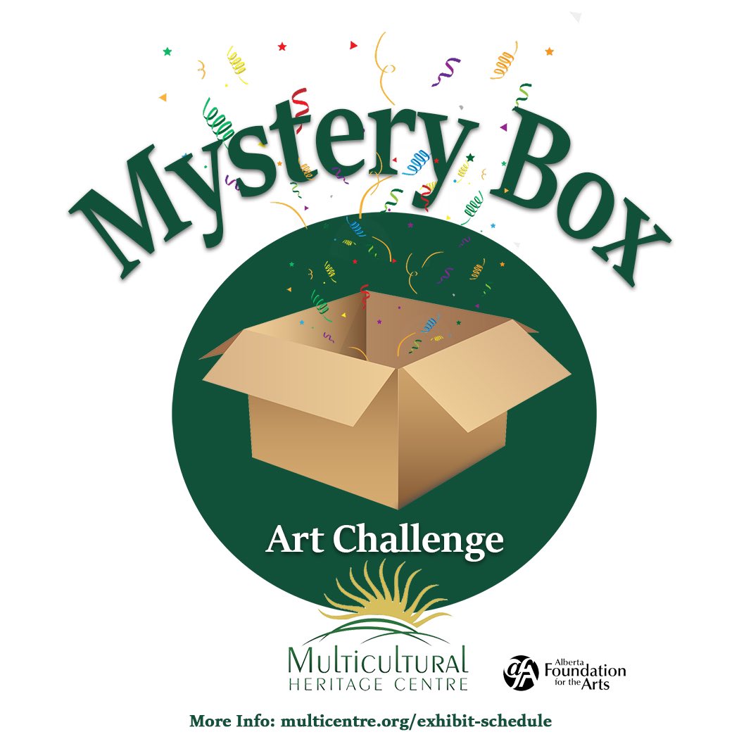 The Mystery Box Art Challenge is complete! Congrats to all artists! Curious what they made?? Watch the virtual exhibit on the Multicultural Heritage Centre YouTube Channel OR visit the gallery in-person and see the art for yourself 🖼🎨👏💕
youtube.com/channel/UCstuw…