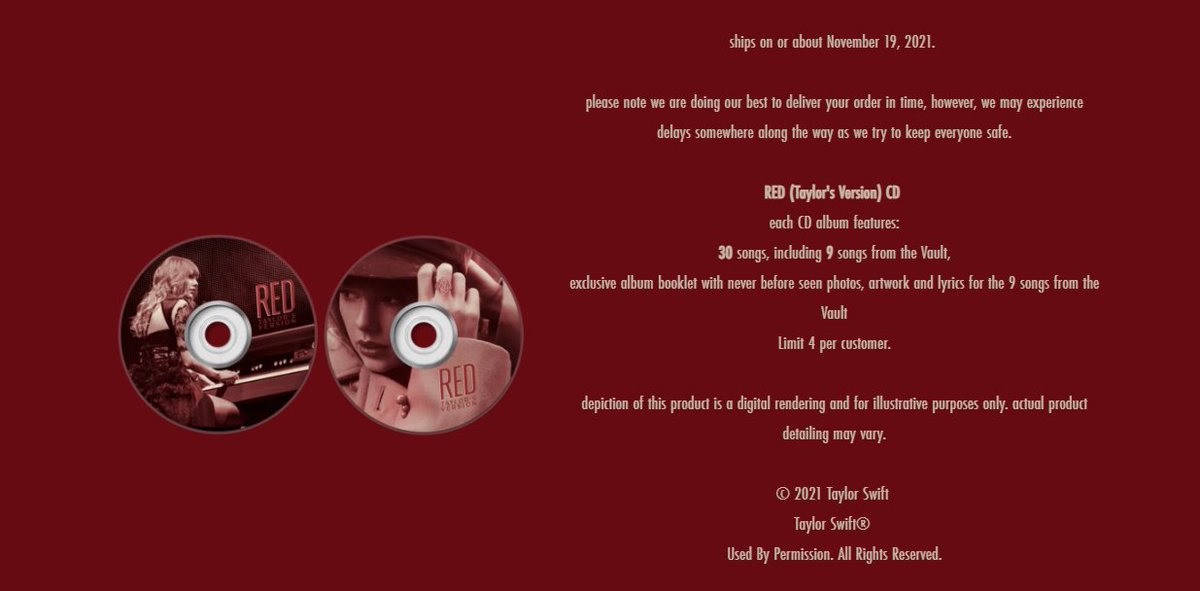 SeoulBucketPh's tweet photo. PHGO|WTS LFB| #SBPH_AddToBucket
PH GO| RED TAYLOR'S VERSION
❤ ALL-IN Price+Local SF only
🧣NO Other Fees
w/ FREEBIES frm us
DOO: til available on TS Store
DOP: many options^^
✅PAYO
✅50%DP=7days frm oc
✅BAL/FULL=30days frm oc
Normal ETA
Order Here 👉🏼https://t.co/odwrd692KP https://t.co/2yC2chYURC
