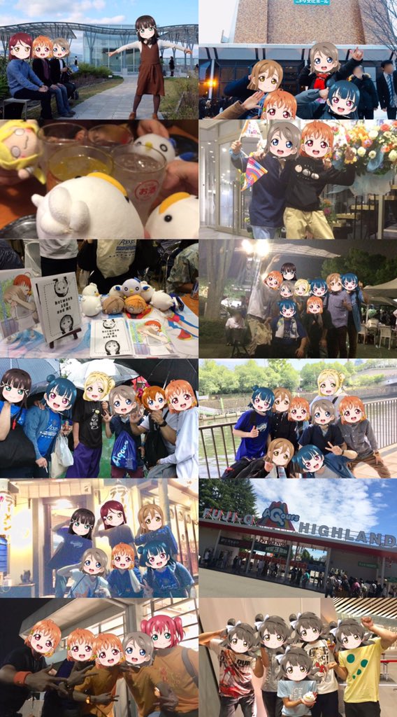 5年半分のお写真ダイジェスト📸🖼
あの日「またみんなでライブを観よう」と生きる希望をもらってからラブライブ内外問わずたくさんの人に恵まれました
ついった、仕事、飲み会、即売会、オフ会、ライブ、私にとって日常全てが宝物でした
たのしかったよーーー!!!!! 