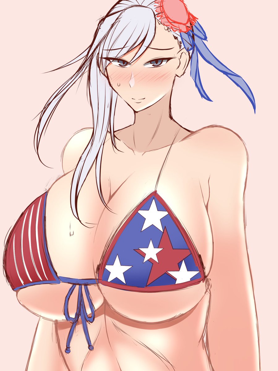 デカい水着武蔵ちゃん 