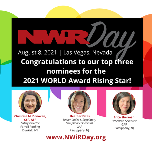 FARRELLROOFING2's tweet photo. We are so proud and excited to announce that our own Christina Donovan has been chosen as a finalist for this prestigious award!  We are so lucky to have her as our Safety Director. Congratulations Christina!!!  Good Luck!!!
#nwir
#nwirday
#roofing https://t.co/04dVdiln2v