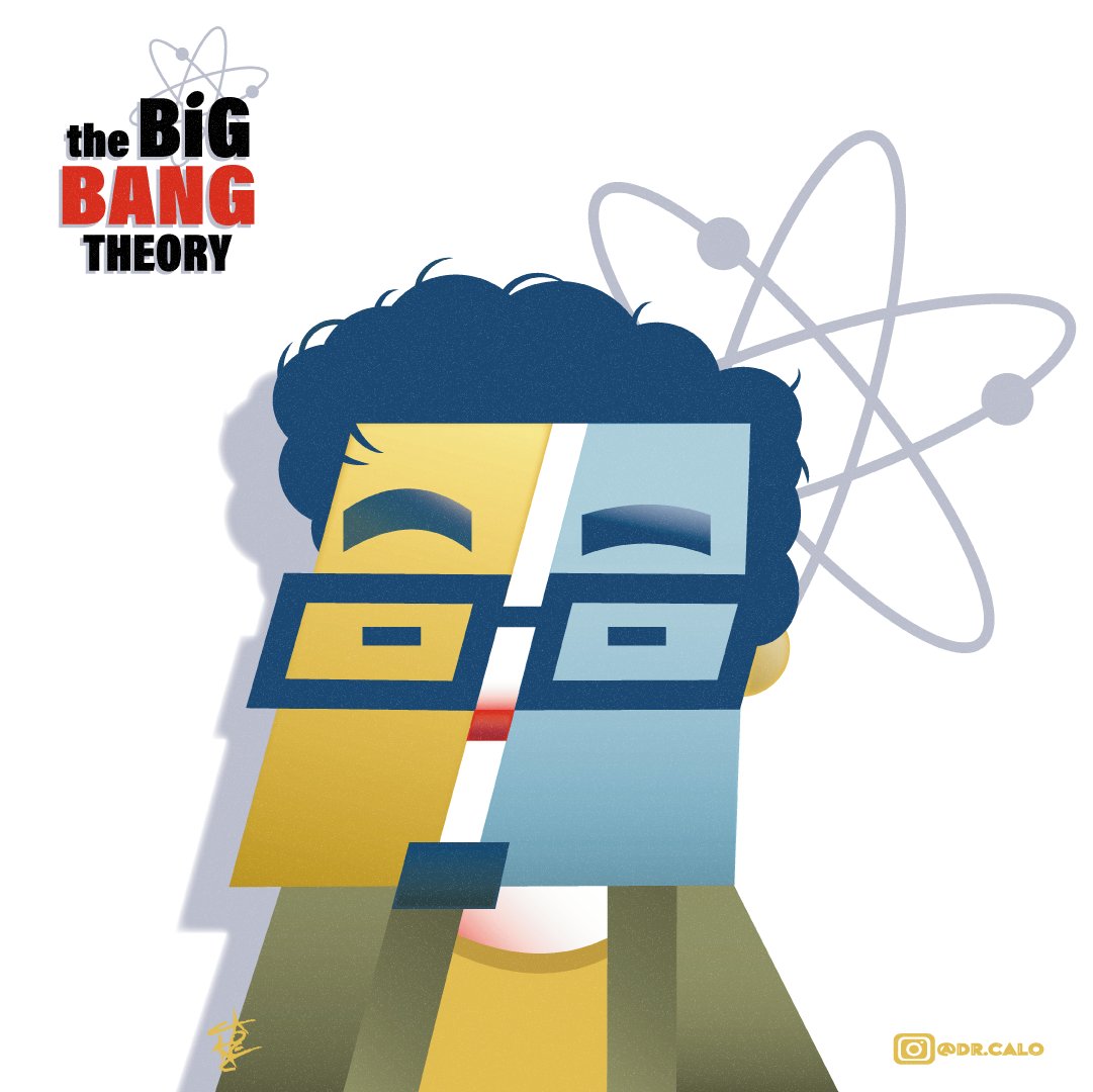 #BuenViernes Ver las 12 temporadas completas de <a href="/bigbangtheory/">The Big Bang Theory</a> ✔️

Leonard Hofstadter (Johnny Galecki) #ilustracion #ilustration