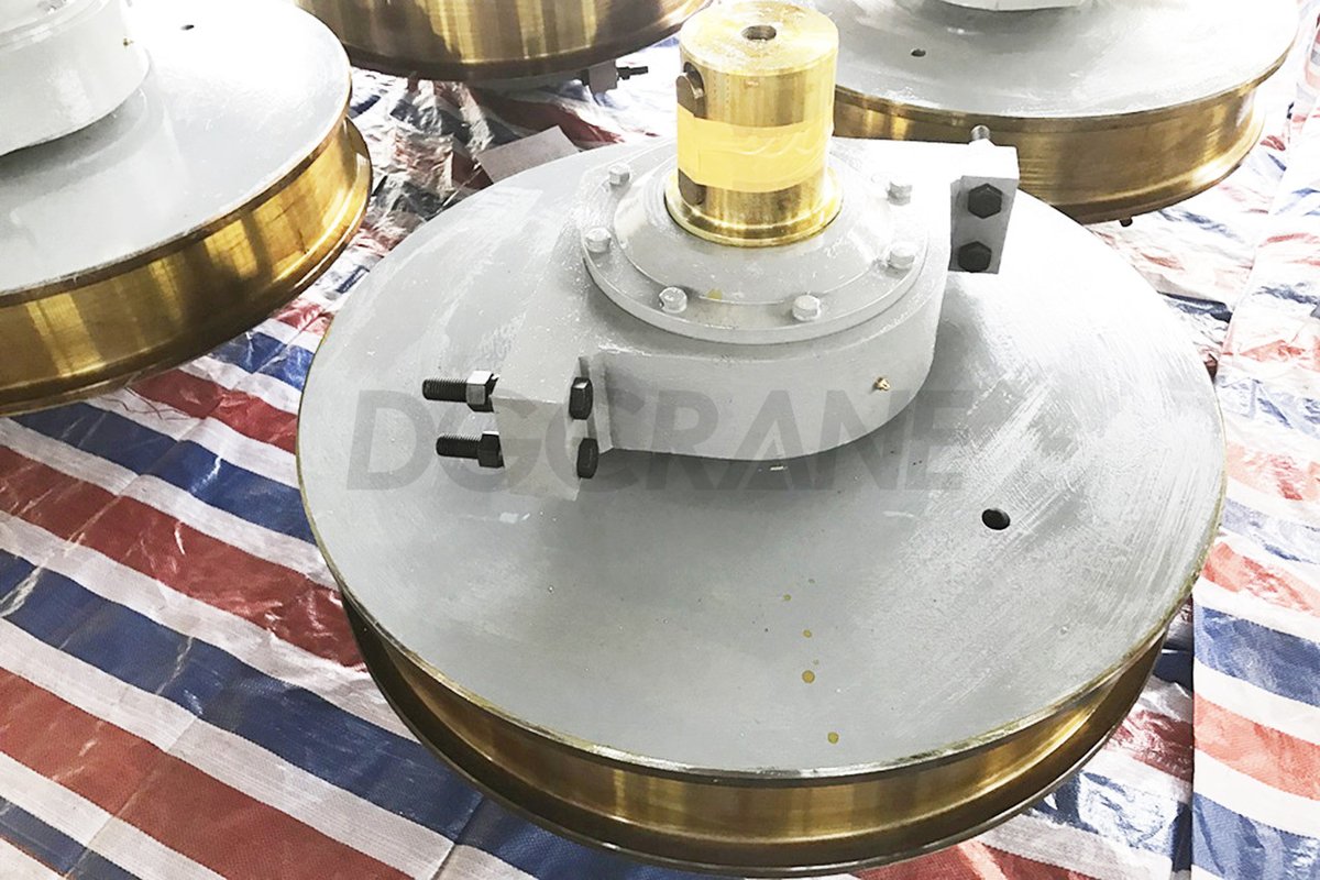 DGCRANES's tweet image. 4 sets of Ø1000x210mm #ForgedWheel assembly exported to #Poland

#DGCRANE #CraneWheel #CraneWheels  #CraneRailWheels