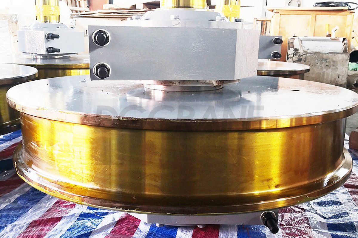 DGCRANES's tweet image. 4 sets of Ø1000x210mm #ForgedWheel assembly exported to #Poland

#DGCRANE #CraneWheel #CraneWheels  #CraneRailWheels