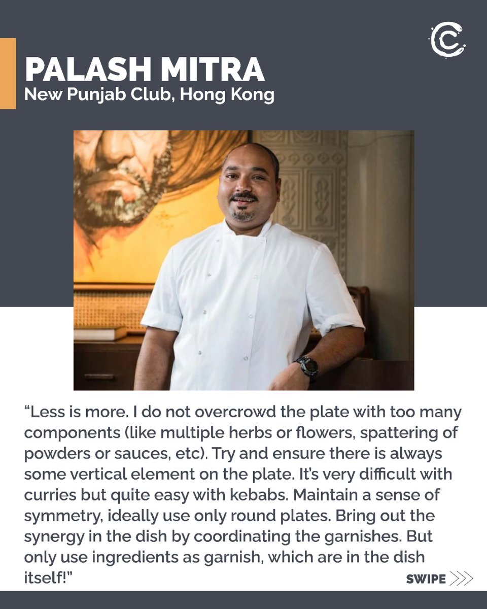 CulinaryCultrCo's tweet photo. 2/4 Swipe to read this special list and take notes from the likes of Chef Garima Arora, @chefatulkochhar , Chef Himanshu Saini, Chef Julia Carmen DeSa, @mitrapalash, @chefpandoodle  and @taneja_sameer https://t.co/EXPdcaXDLi