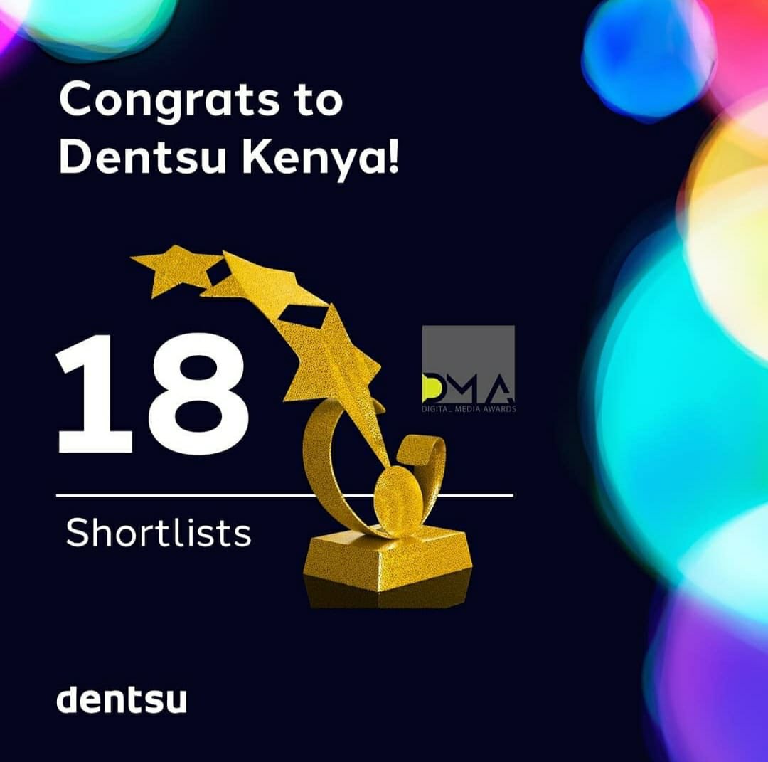 We are so proud of the team for receiving an outstanding 18 nominations at the Digital Media Awards! 

Good luck to the team and clients representing us at the Karen Waterfront for the award ceremony happening now. 

<a href="/SafaricomPLC/">Safaricom PLC</a>, Darling, Philips, P&amp;G and <a href="/AbsaKenya/">Absa Bank Kenya</a>