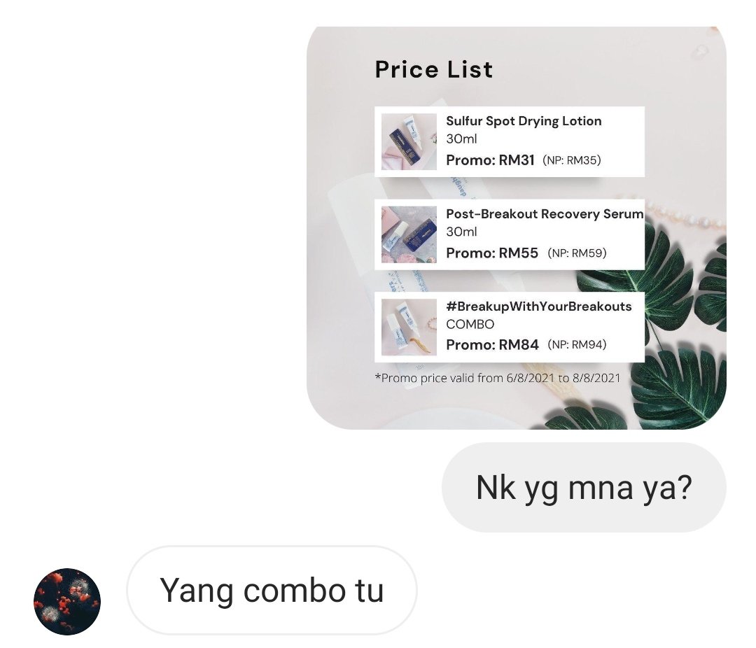 skincarestoremy's tweet photo. Daughters of malaya dah launch #breakupwithyourbreakouts duo!
Sulful Spot Drying Lotion & Post-Breakout Recovery Serum to solve your breakouts and post breakouts issues ✨
Customer kita dh DM nak reserve these two😍 https://t.co/OujsADcken