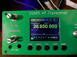 giammaiot2's tweet photo. GiamMa-based researchers SDR R&D IoT: SSB85 TRX (SSB 6.1 transceiver based) compact ham radio transceiver by zoonman https://t.co/oLKNqVplke #SoftwareDefinedRadio #Receiver #Trasmitter #Transceiver #Si5351A #ST7735 #ATMega1284p #TFT #Ham #HamRadio https://t.co/SIt2XqBeq2