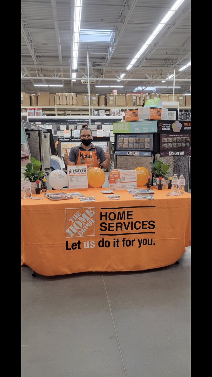 “What project would you like completed before the holidays?”  Nichole loaded and ready to snag those leads!!   @ShayneHall347 <a href="/RLassair/">Ronique Lassair</a> <a href="/mike_y15/">Mike York</a> <a href="/SaphireTHD/">Saphire Simon</a> <a href="/FavreKristen/">Kristen Favre</a>  <a href="/SandraScallan/">sandra scallan</a> <a href="/ChrisDurand_HD/">Chris Durand</a> <a href="/BrentSibilleDSM/">Brent Sibille</a> <a href="/HDDistrict132/">Home Depot D132</a> <a href="/HammondD132/">Home Depot 347</a>