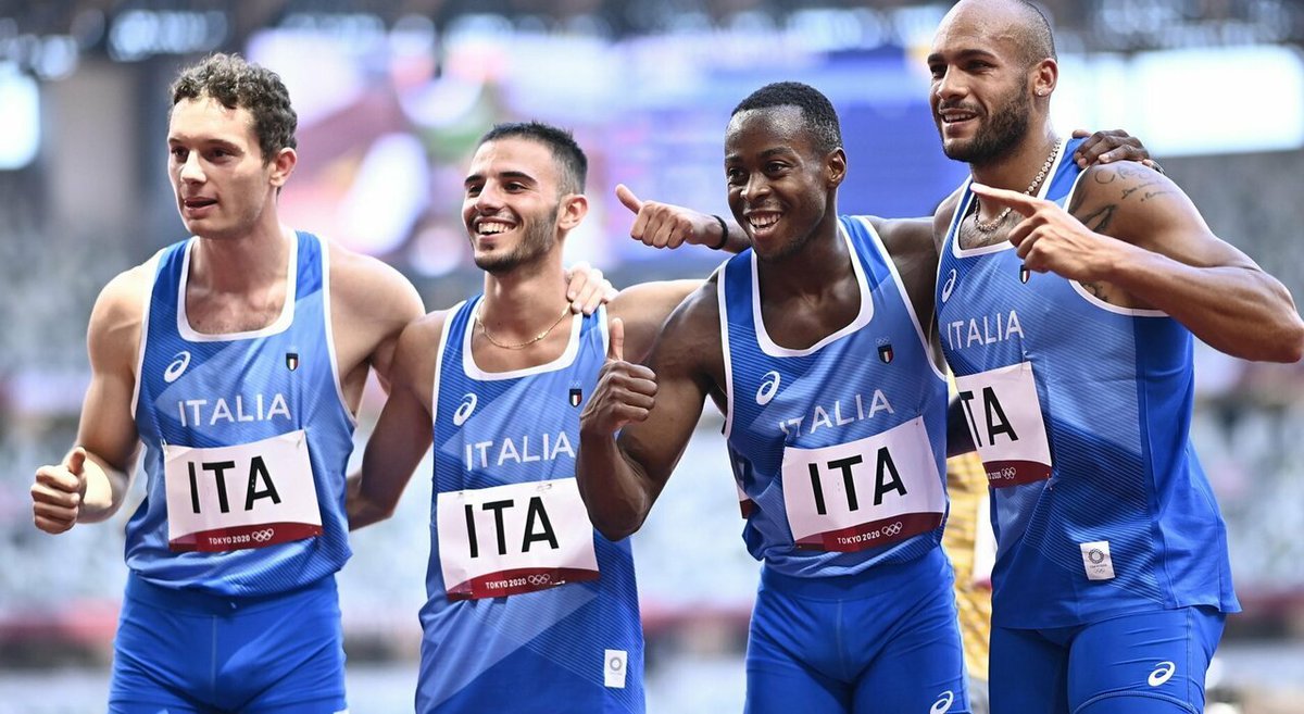 FilippoSestito's tweet image. Queste Olimpiadi dimostrano chiaramente che una società multi-etnica, multi-culturale, meticcia rappresenta un valore aggiunto e una ricchezza... ORO! 🥇💐

#Olympics #GiochiOlimpici #Athletics #ITA #4x100m