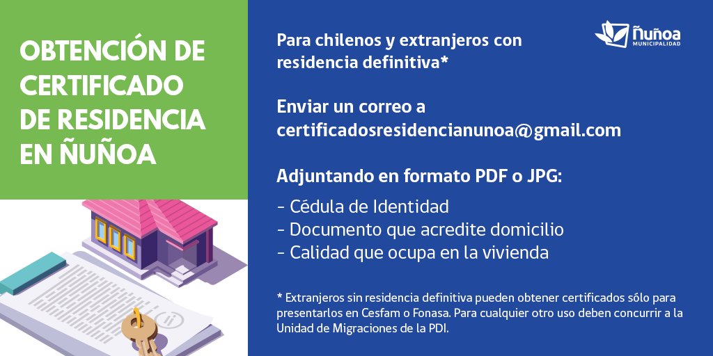 Ya puedes solicitar tu certificado de residencia de manera virtual sin necesidad de salir de casa 👌 Revisa los documentos que debes adjuntar para obtenerlo 🏠