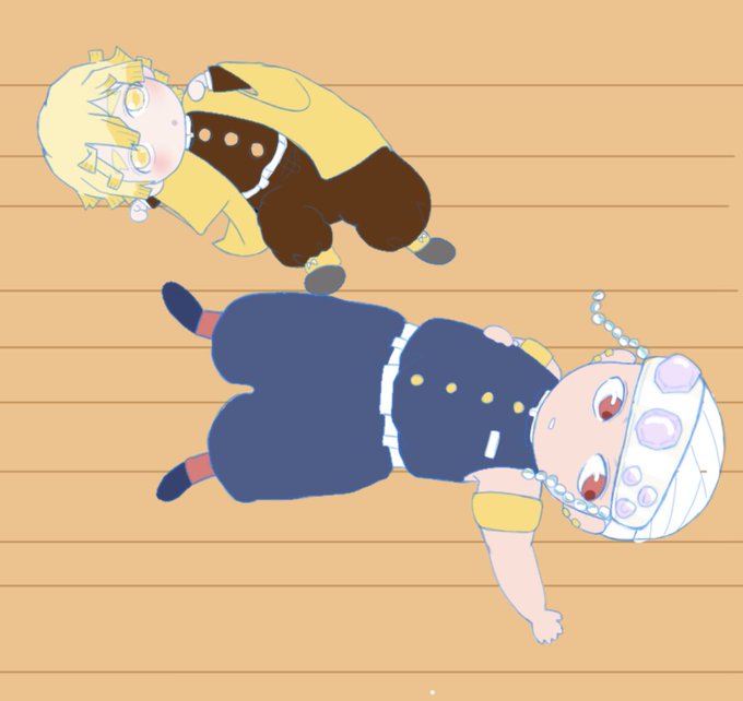 とりかわさんがTwitterに投稿した我妻善逸(鬼滅の刃)のイラスト。