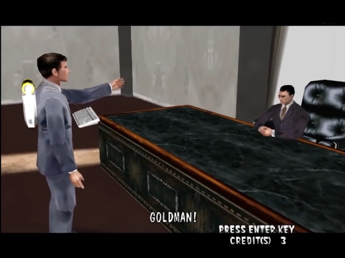 GOLDMAN! What is he going to do?