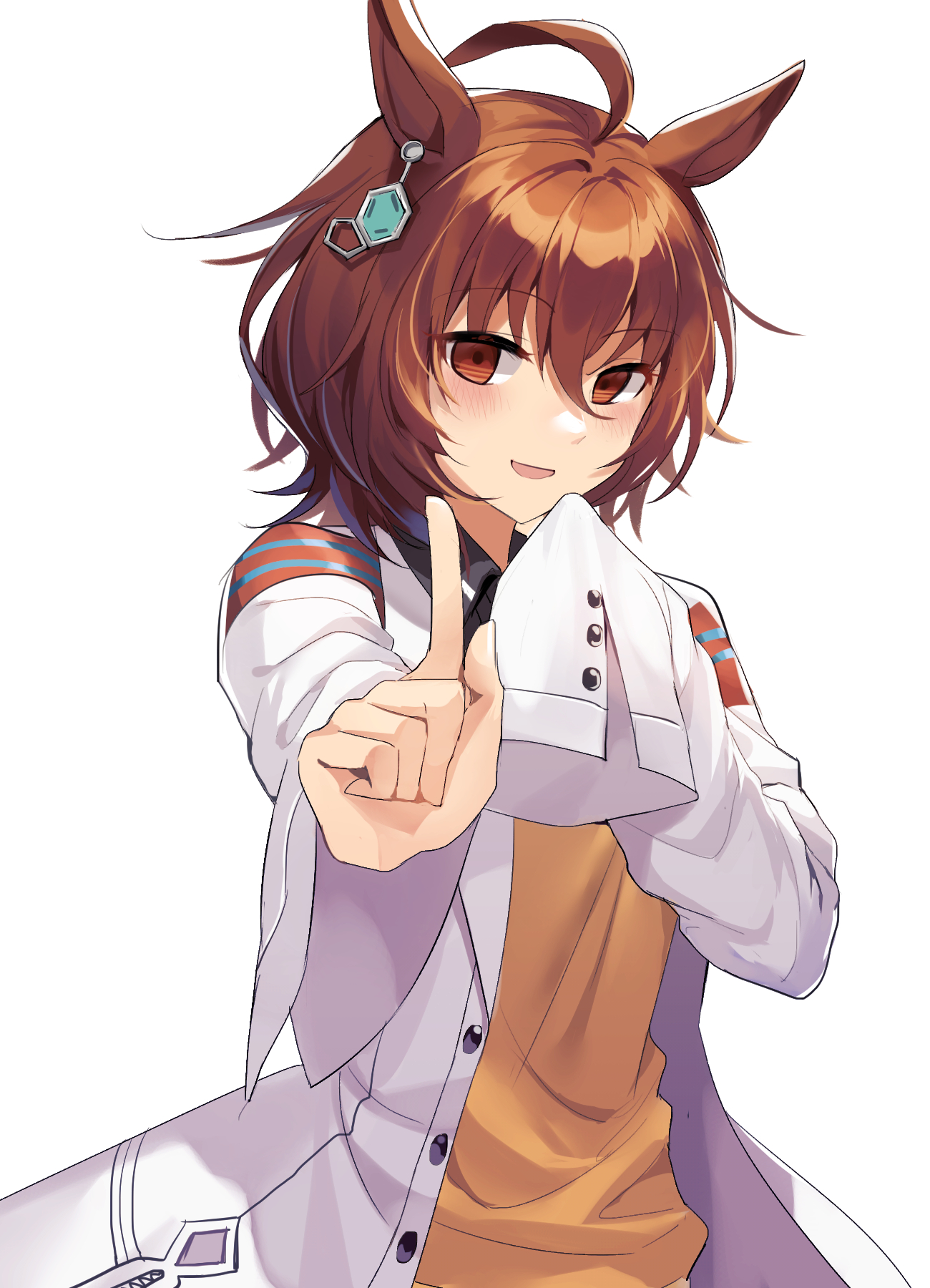 秋月 100日イラストチャレンジ中 38日目 恋ダンスをするタキオン ウマ娘 ウマ娘プリティダービー