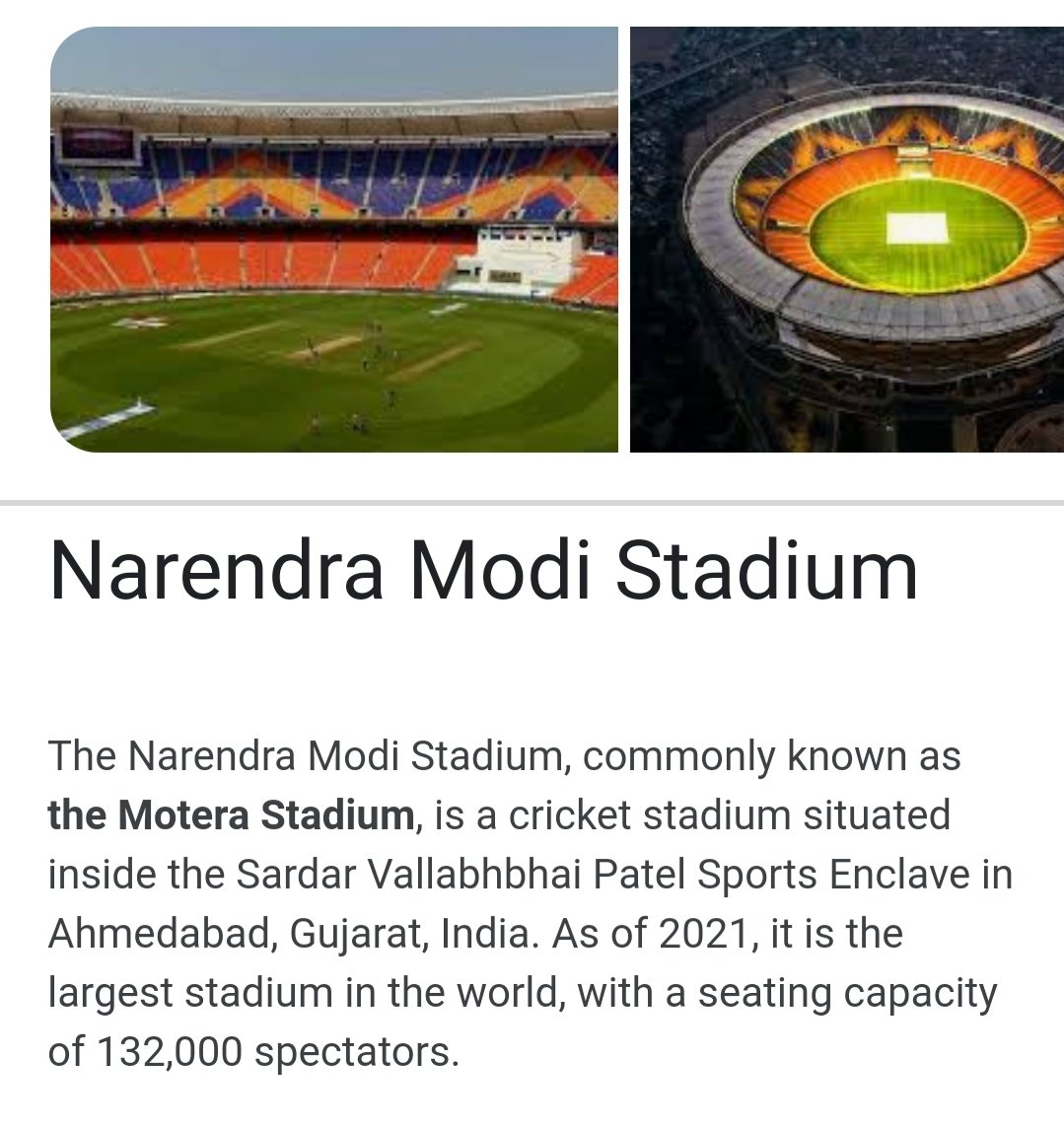 KiruNanda's tweet photo. @narendramodi Thank You Sirji...!!
For great decision.
But simultaneously expecting changes in the cricket stadium name also.. https://t.co/Lc3aoPB7Lr