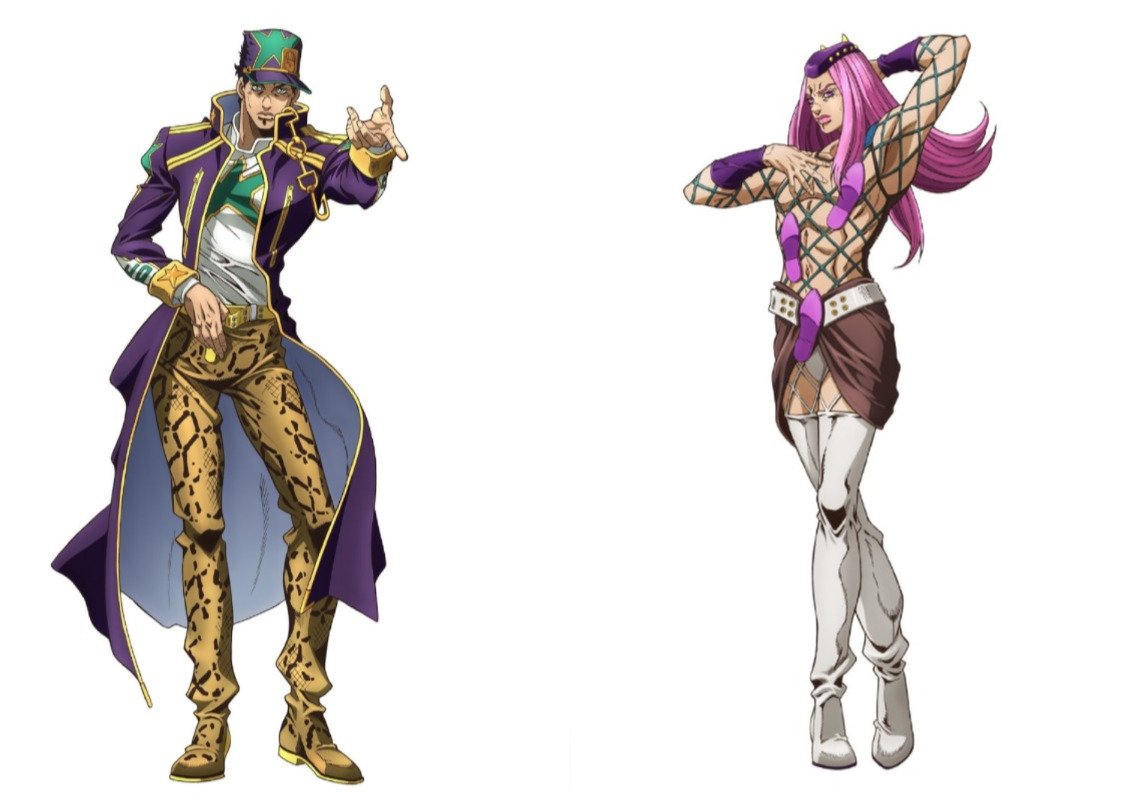 Shonen Jump News on X: JoJo's Bizarre Adventure Part 6: Stone Ocean Anime  Character Designs.  / X