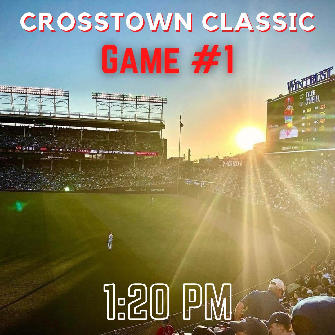 Today is the day! Game #1 of the Crosstown Classic is at 1:20PM at Wrigley Field! 

Tag us in your social media post and tell us where you are watching the game for a chance to win a FREE Lakeview East tote bag! 

(Photo Credit: Bill Rush / <a href="/Photo_Brush/">Photographers Brush</a>)