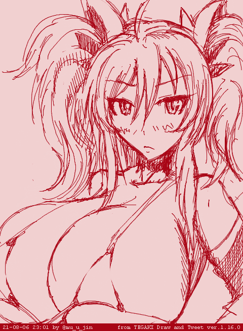 鬼崎きらら先輩練習 #tegaki_dt 