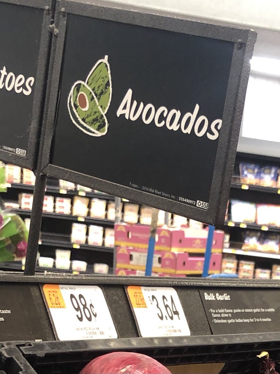 moon_floo's tweet photo. Nice Avocados @Walmart https://t.co/jTF8Nwexrr