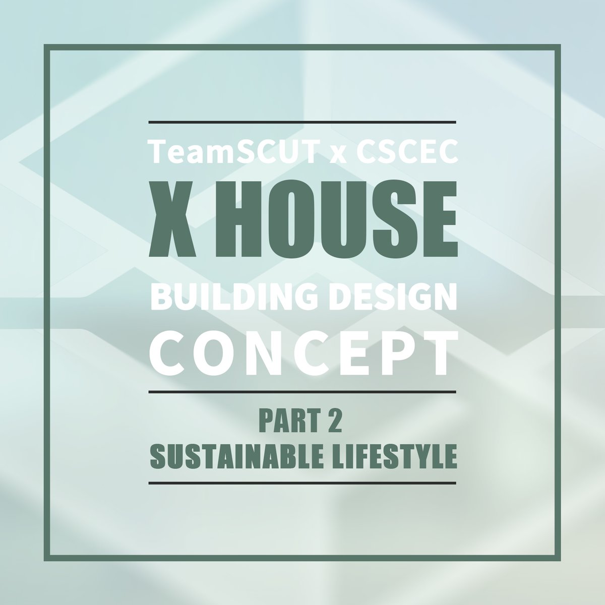 TeamSCUTxCSCEC's tweet image. # Xhouse Building Design Part 2
SUSTAINABLE LIFESTYLE

X-However, to solve the current global environmental problems, the answer is not just a zero energy consumption house. 
ym and online shopping have become a new lifestyle.

#sdme2021 #solarenergy 
@sdmedubai 
@dewaofficial