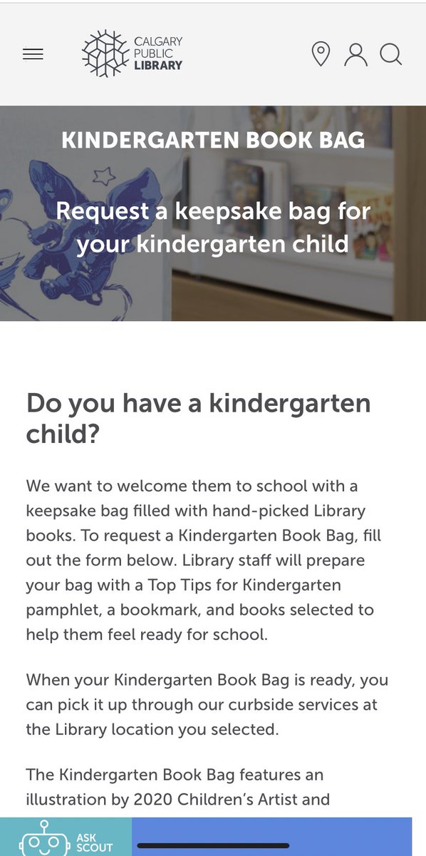 This is the Calgary I know and love. Nicely done <a href="/calgarylibrary/">Calgary Public Library</a> 

calgarylibrary.ca/connect/studen…

#Kindergarten #earlyliteracy #loveofreading #yyc #libraries