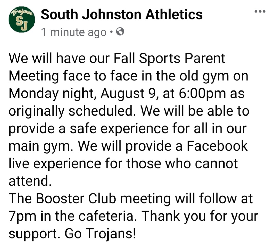 SJHS Trojan Club tweet media
