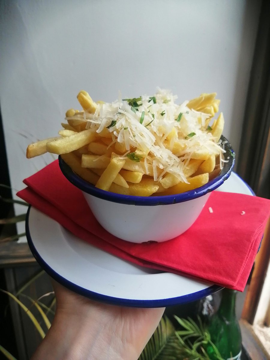 To celebrate the return of the Fringe festival, we've brought the return of the truffle&amp;parmesan fries 😍

These bad boys are made in house, and as of Monday will be on offer 7 days a week, finally!!
