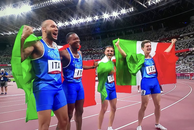 #4x100m, fantastico oro per l’Italia nella staffetta. Tris con #Palmisano nella marcia 20 km e #Busà nel karate ilsole24ore.com/art/palmisano-…