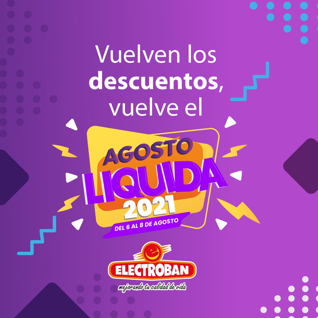 electrobanpy's tweet image. 🚨 ¡𝐀𝐓𝐄𝐍𝐂𝐈𝐎𝐍! 🚨 Vuelven los descuentos, vuelve el 𝐀𝐆𝐎𝐒𝐓𝐎 𝐋𝐈𝐐𝐔𝐈𝐃𝐀 a Electroban con importantes descuentos al contado y a cuotas. Prepárate para disfrutar de &quot;𝐿𝐴 𝐹𝐸𝑅𝐼𝐴 𝑀𝐴𝑆 𝐺𝑅𝐴𝑁𝐷𝐸 𝐷𝐸 𝐿𝐴 𝑇𝐸𝑀𝑃𝑂𝑅𝐴𝐷𝐴&quot;