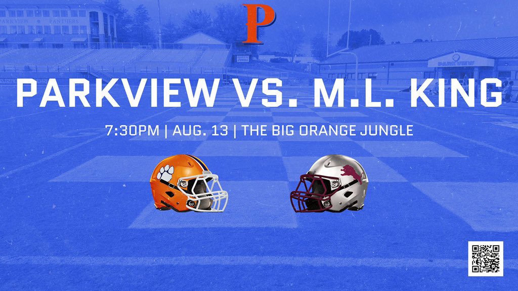 Come out and Support <a href="/MLKLIONSFTBL/">LIONS FOOTBALL</a> and <a href="/ParkviewFB/">Parkview Football</a>  next Friday, August 13 at Parkview. Tickets are $5.
