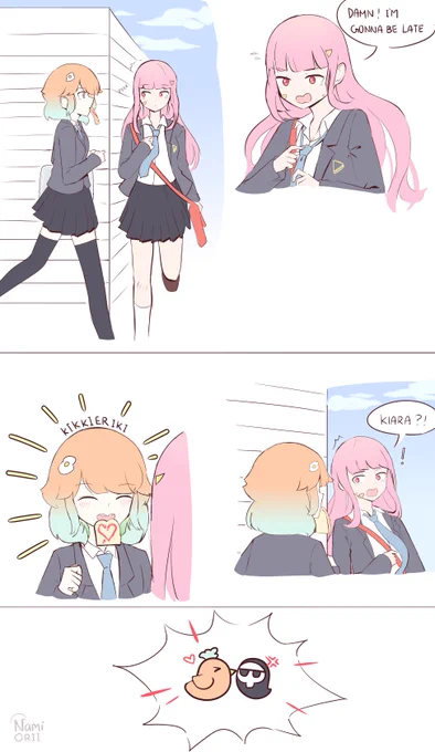 short comic TAKAMORI highschool !
#takamori #artsofashes #callillust 