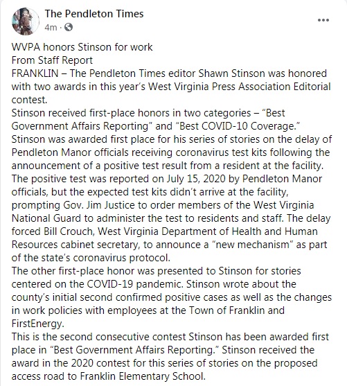 The Pendleton Times tweet media