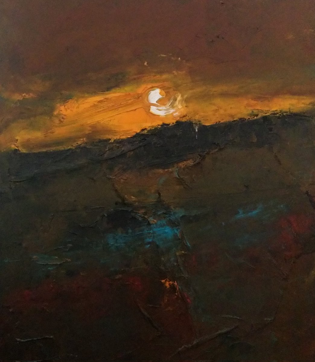 Homage to #joaneardley #arts #art #celf #artwork #artworks #artcollector #artforsale #landscape #landscapepainting #contemporaryart #originalartworks #originalartwork #sunsets #oilpainting #mixedmedia #contemporaryartist #contemporaryartwork