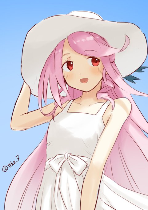 白ワンピを着せてみたかった。

#式姫お絵かき60分一本勝負
#咲耶 