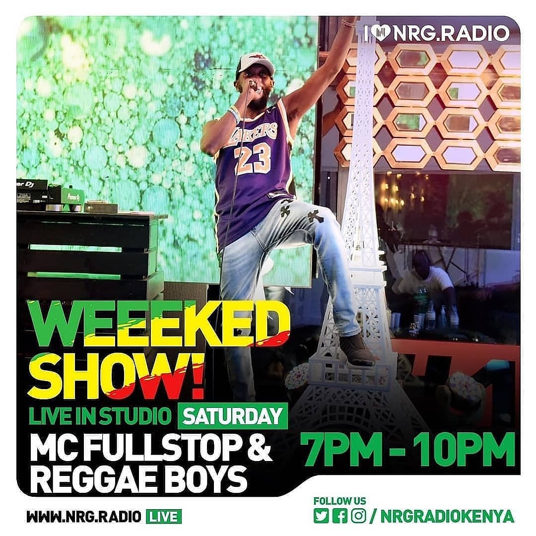 mcfullstop's tweet photo. Kesho ndio ile siku tuna take over your TV and Radio #riddimvybzk24 #reggaeboyzonnrg https://t.co/CNSaGnxgRK