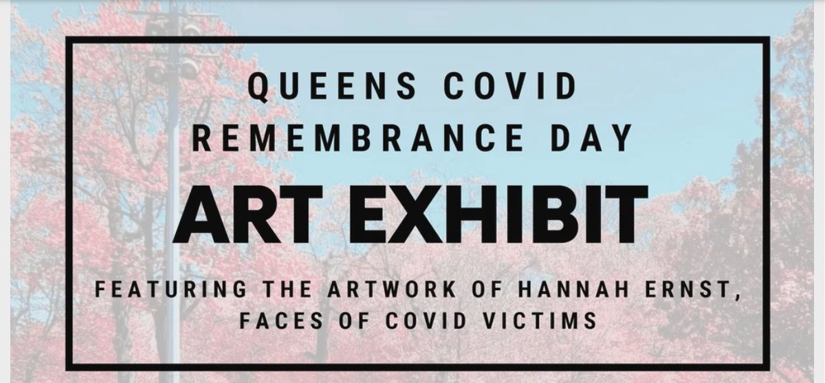 In collaboration with <a href="/QueensCovid/">QueensCovidRemembranceDay</a>, the <a href="/yehartgallery/">Yeh Art Gallery</a> will host the #QueensCovidRemembranceDay exhibition in honor of 270 Queens, NY residents lost during the pandemic. All are invited to attend beginning Aug. 8th. 

Details and registration here: bit.ly/QCRemembrance