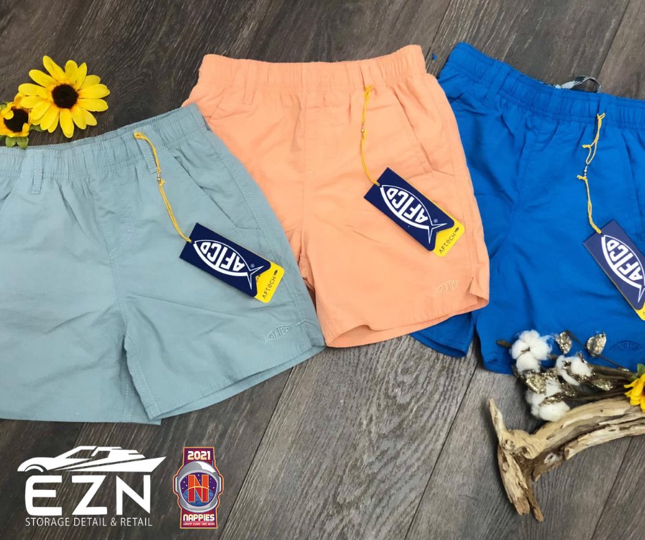EZNstorage's tweet photo. Soak up the sun during these last few weekends of summer in our Aftco Swim Trunks!☀️

Stop by and shop all of our Aftco products today!
1009 Shelton Beach Road, Saraland, AL 36571 📍 https://t.co/SX2VqhvZT2