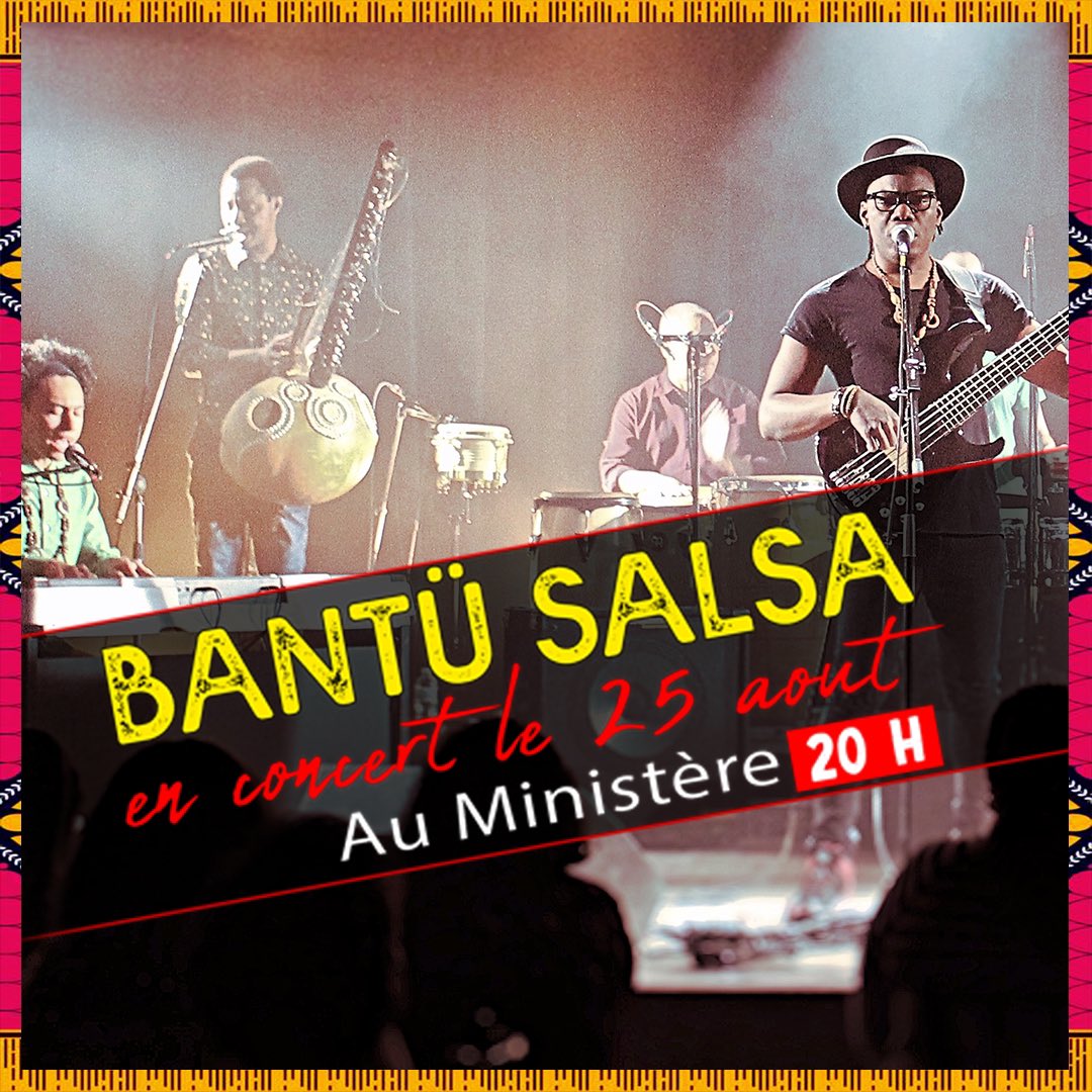 Ce sera enfin notre premier concert en présence d’un public à Montréal cette année !!! :))) achetez vite vos billets 👉bio link, car les places sont limitées.  <a href="/leministere_ca/">Le Ministere</a> #salsa #groove #drums #congas #kora #brass #sax #trumpet #piano #trombon #bantüsala