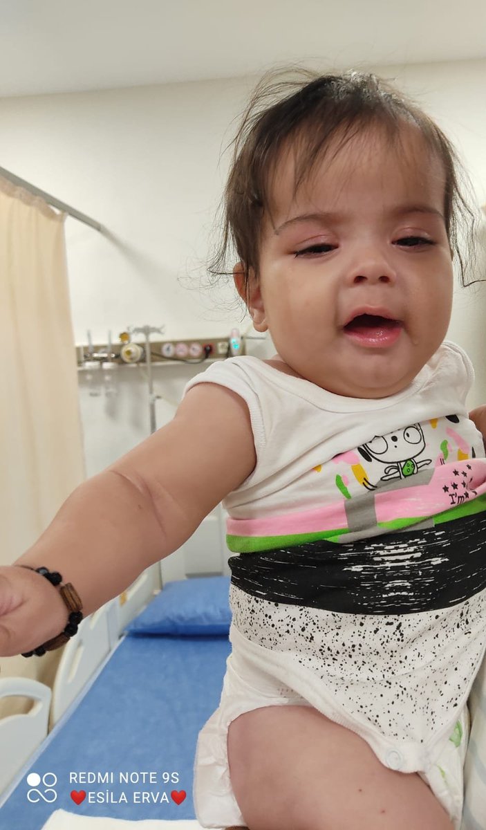 Esila çok yoruldu, minicik bedeni ya dayanamazsa diye çok korkuyorum, lütfen sesimizi duyun, duyurun. Belkide vesile siz olacaksınız. SMA 😢

Cengiz Holding Rıdvan Dilmen
Burcu Biricik Murat Boz
Milli Eğitim Bakanı
Hazal Kaya #izmir #esenyurt
Kolasinac Burak Kapacak