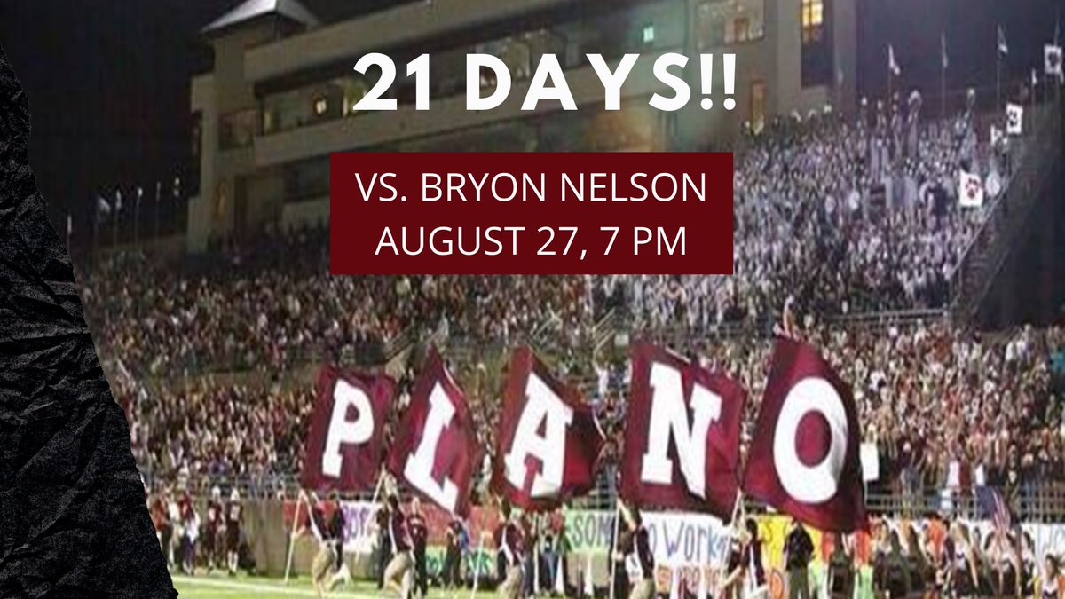 Happy Friday!! 21 days to kickoff. #LiveAsOne