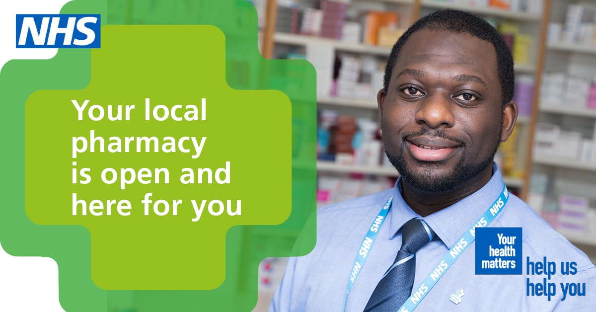 Parents, if your child is poorly have you considered your local pharmacy? 

They can help with tummy aches, colds, sore ears, rashes and more! 

Use the 'Pharmacy advice' site to see all the services on offer by your local team 👉 ow.ly/h1d650wZ9w0

#HelpUsHelpYou
